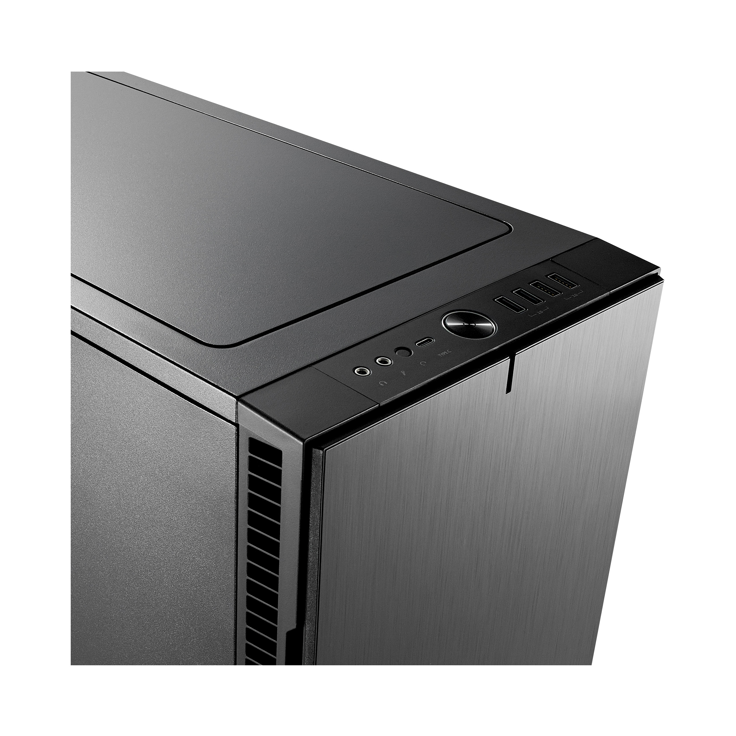 Кутия Fractal Define R6 USB-C Tempered Glass Black