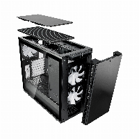 Кутия Fractal Define R6 USB-C Tempered Glass Black