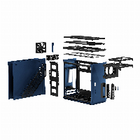 Кутия Fractal Era ITX Blue