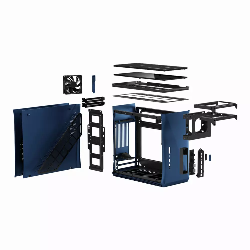 Кутия Fractal Era ITX Blue