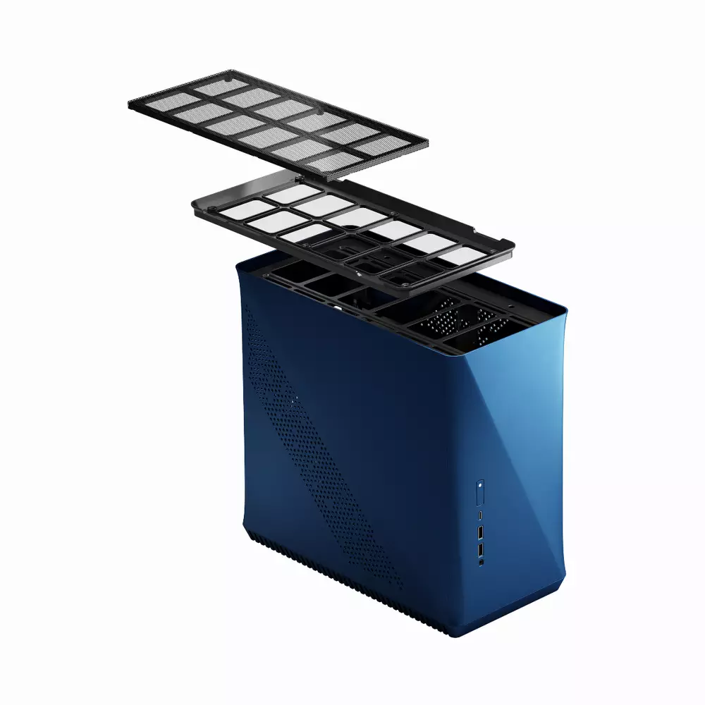 Кутия Fractal Era ITX Blue