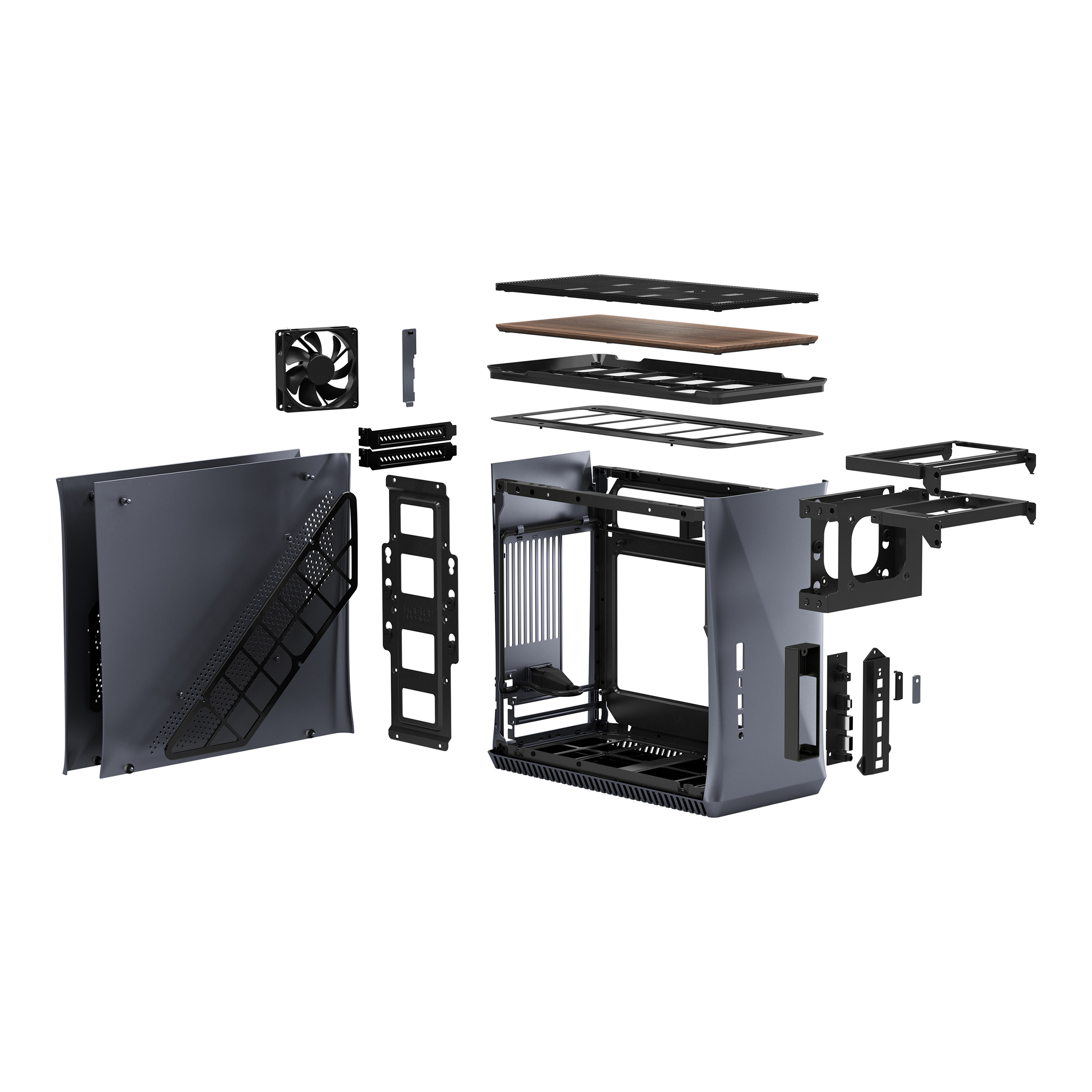 Кутия Fractal Era ITX Grey
