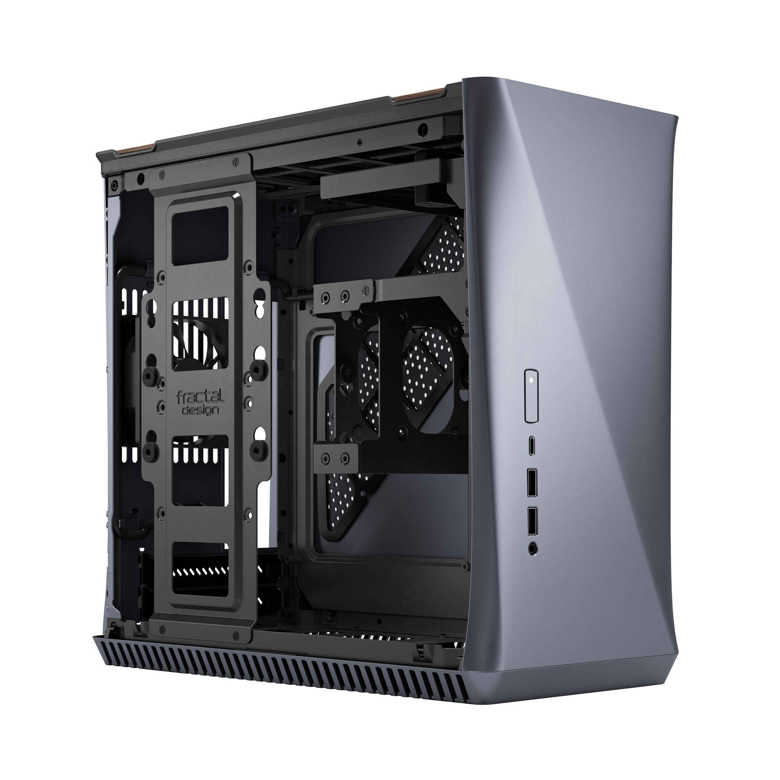 Кутия Fractal Era ITX Grey