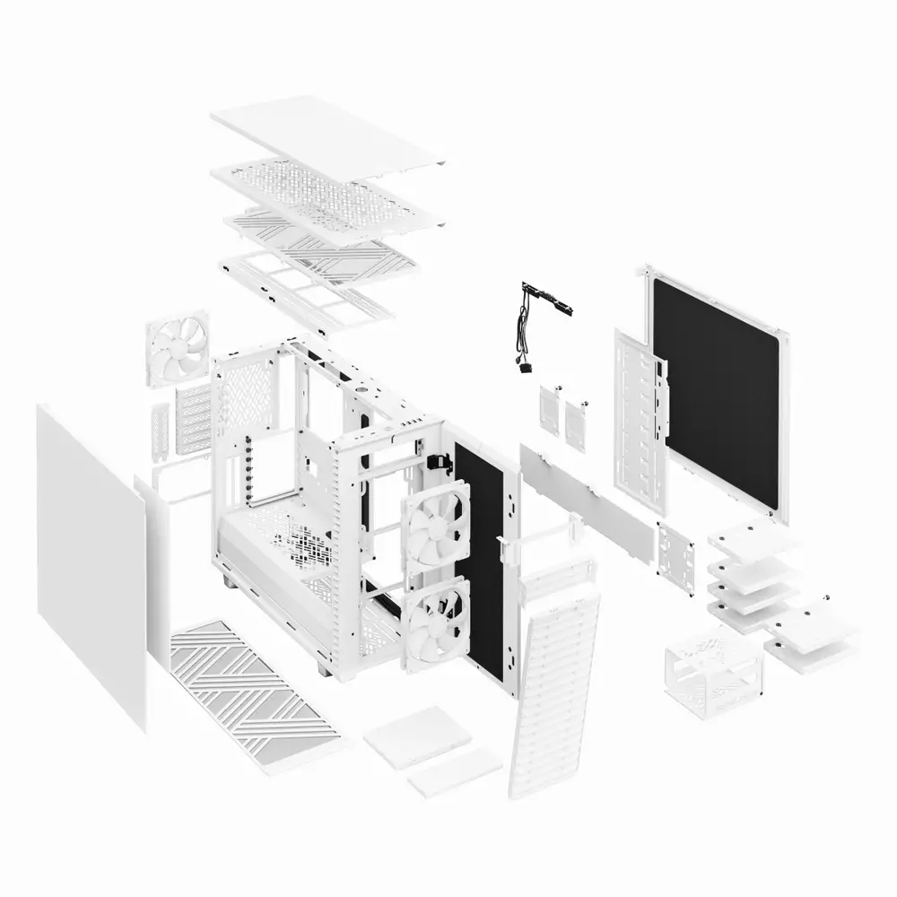 Кутия Fractal Define 7 White