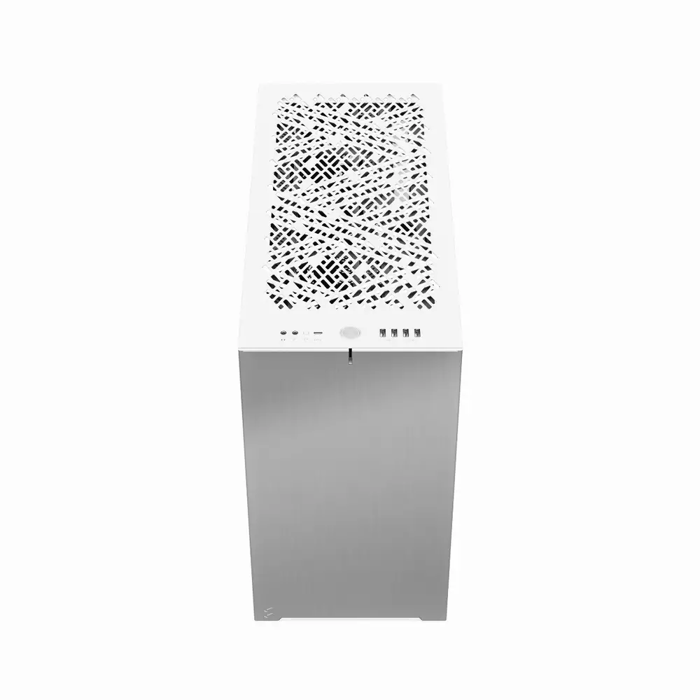 Кутия Fractal Define 7 Clear Tempered Glass White