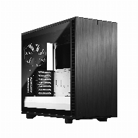 Кутия Fractal Define 7 Clear Tempered Glass Black/White