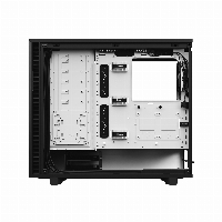 Кутия Fractal Define 7 Clear Tempered Glass Black/White