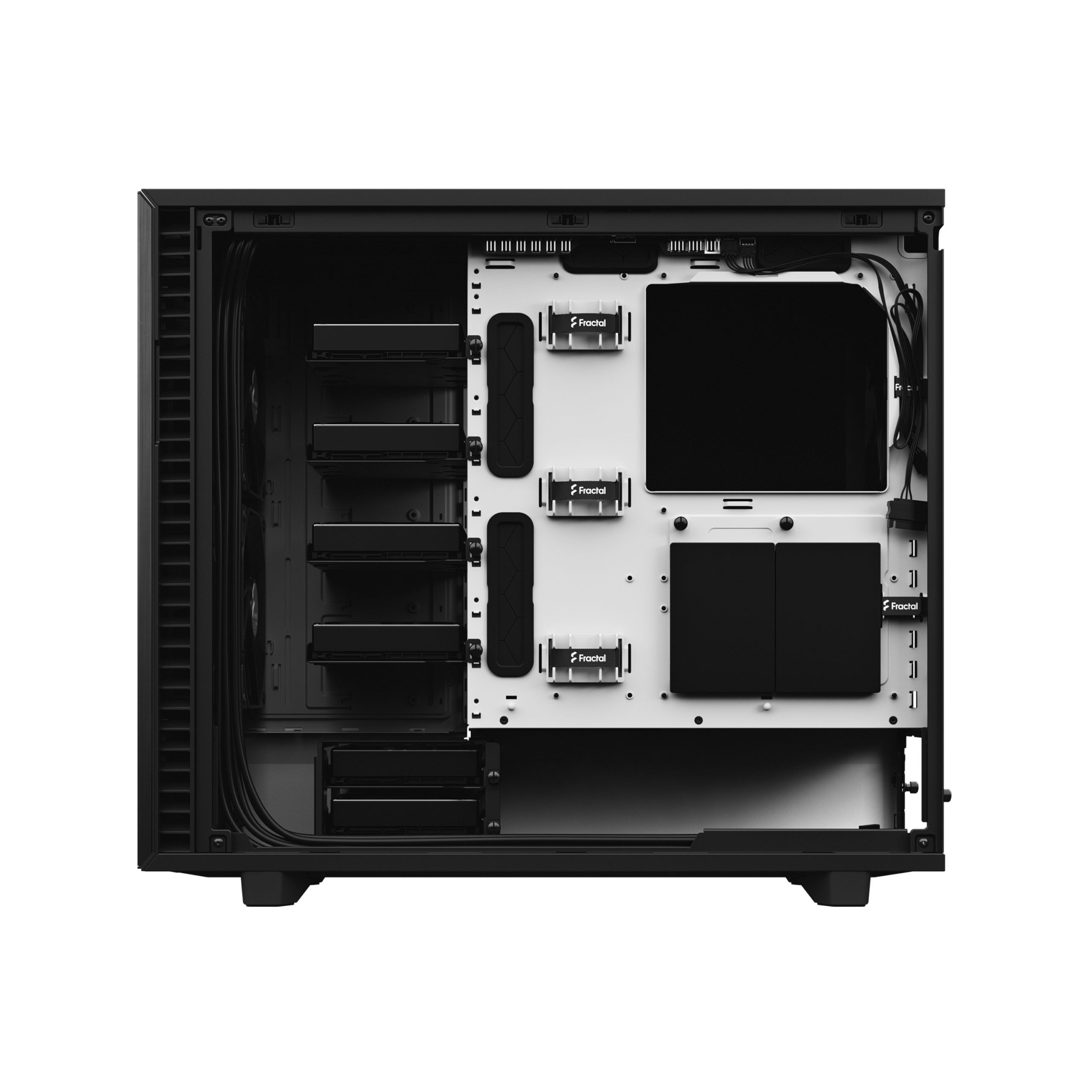 Кутия Fractal Define 7 Black/White
