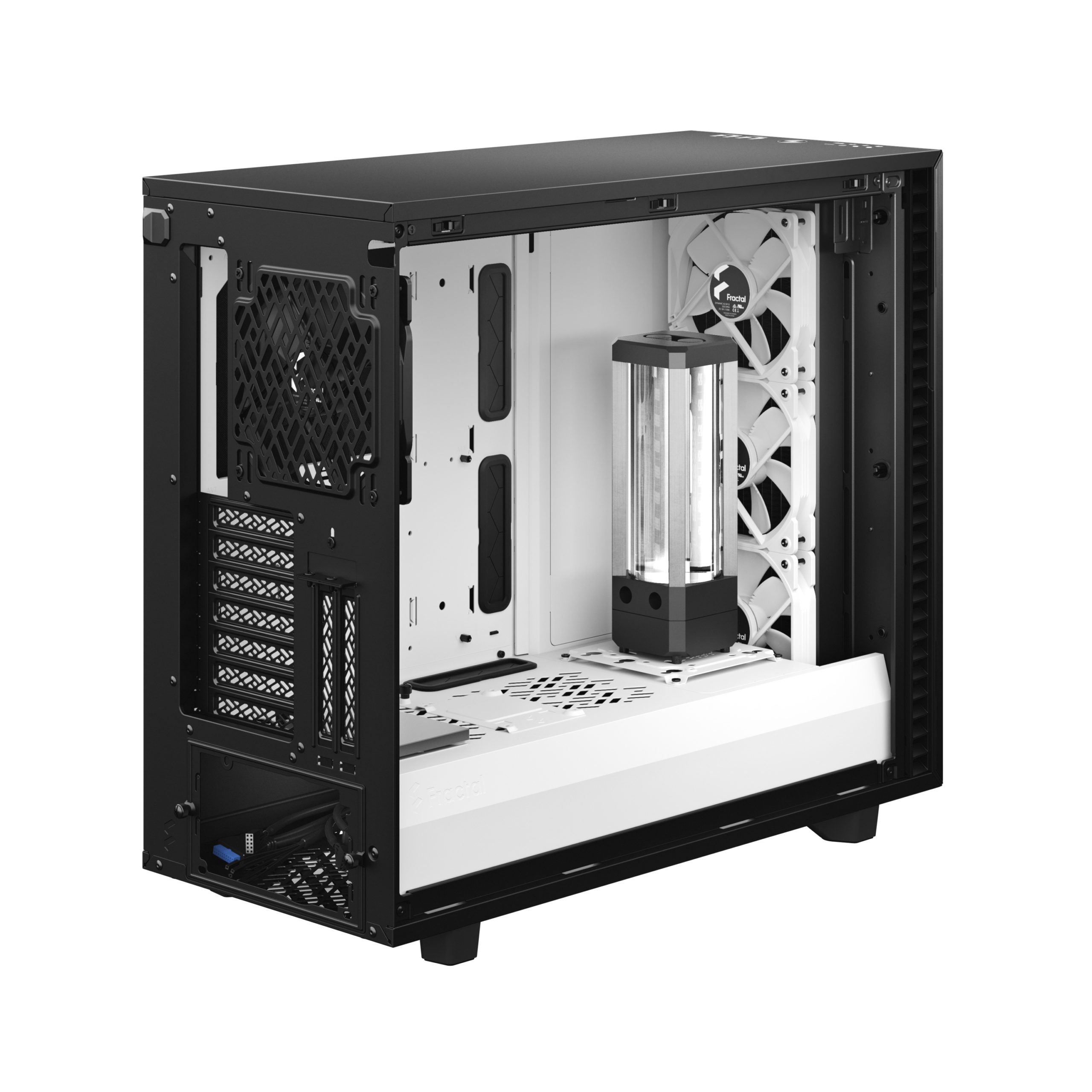 Кутия Fractal Define 7 Black/White