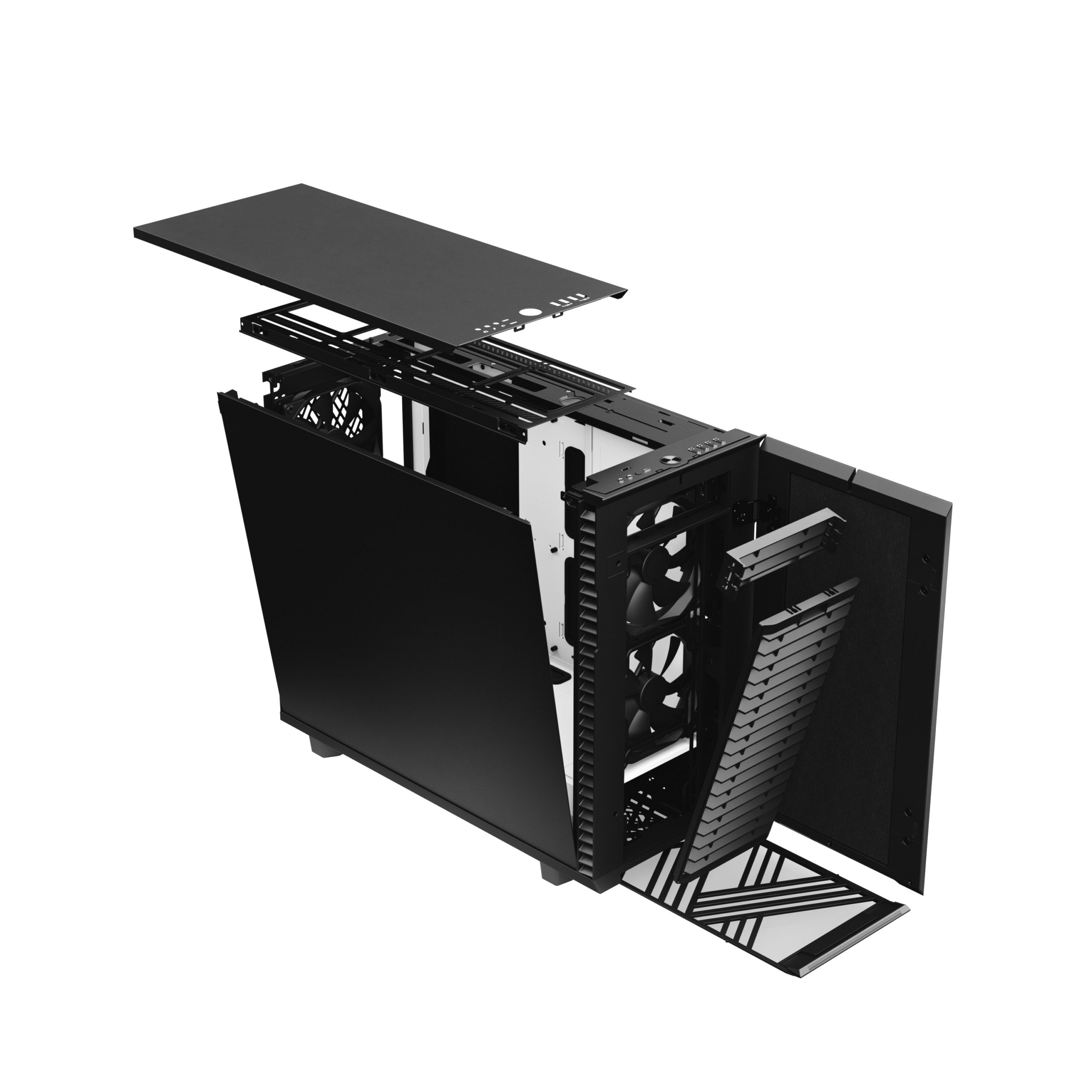 Кутия Fractal Define 7 Black/White