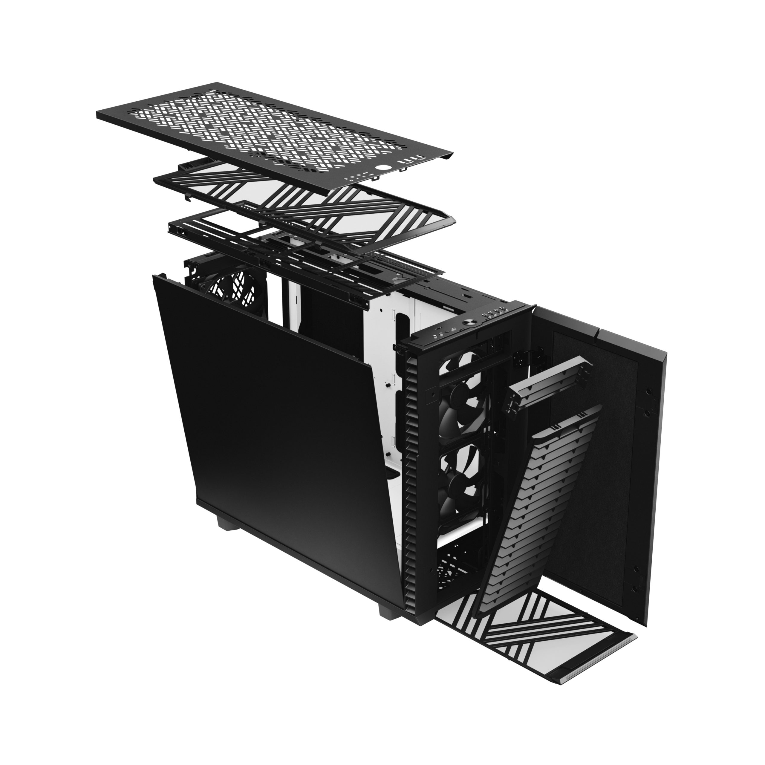 Кутия Fractal Define 7 Black/White