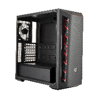 Кутия CoolerMaster MASTERBOX MB510L RED TRIM