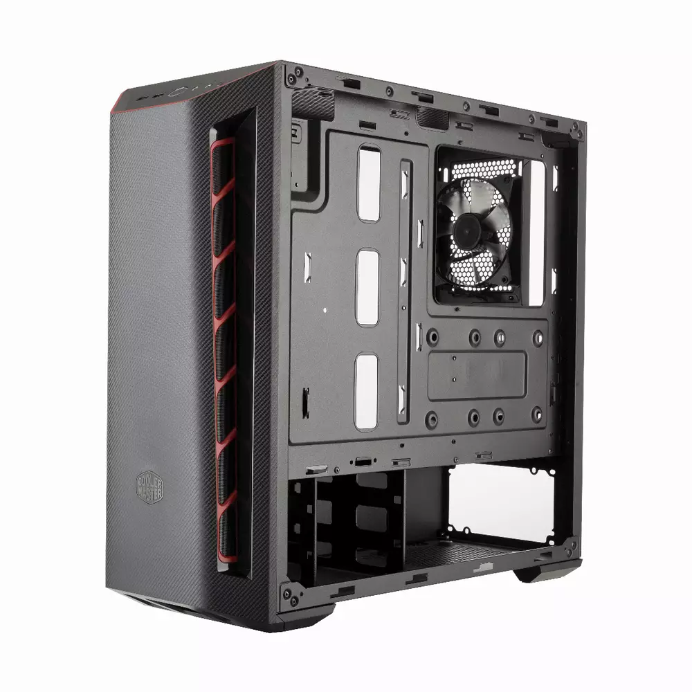 Кутия CoolerMaster MASTERBOX MB510L RED TRIM