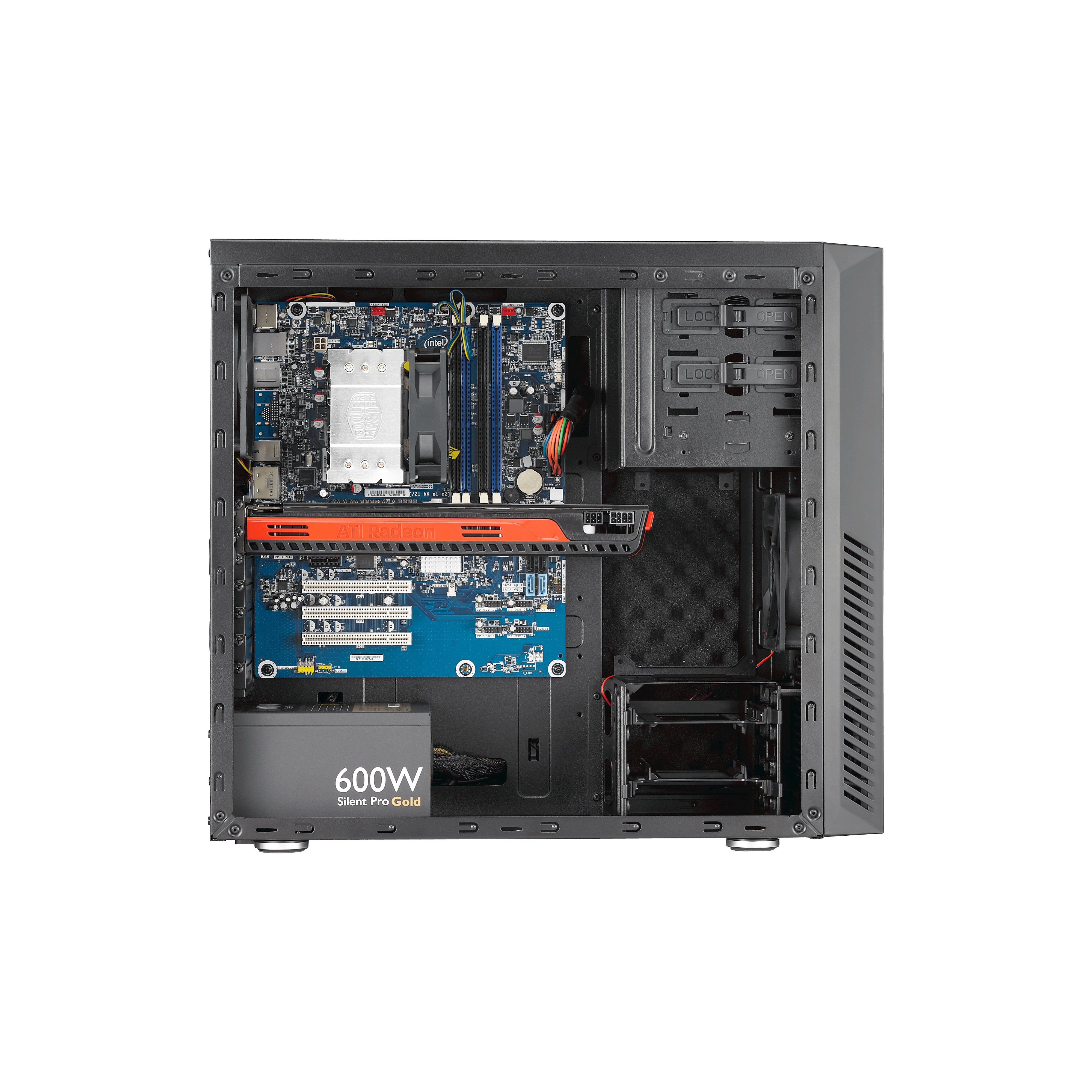 Кутия CoolerMaster SILENCIO 550 Silent