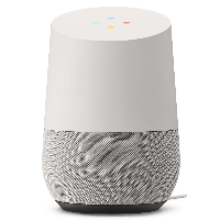 Безжична колонка Google Home Smart Speaker, Бял