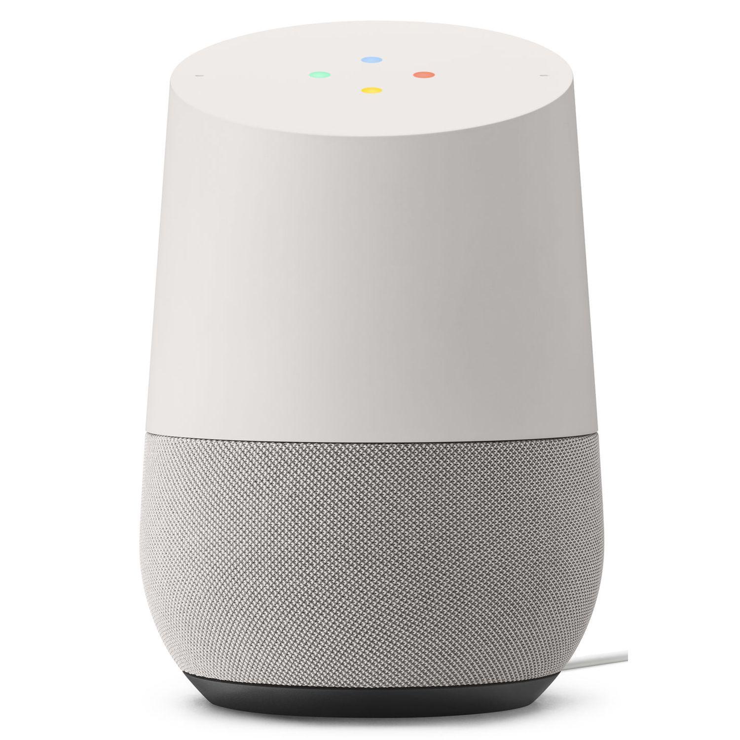 Безжична колонка Google Home Smart Speaker, Бял
