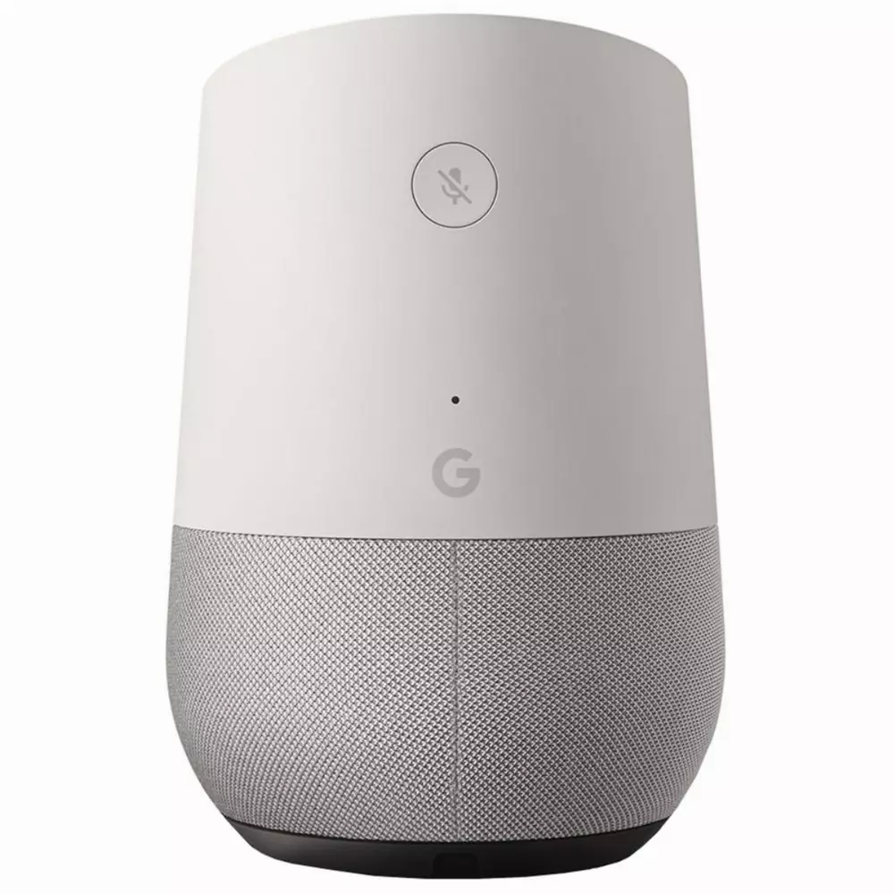 Безжична колонка Google Home Smart Speaker, Бял
