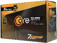 Захранване SEASONIC CORE GC-650 Gold (SSR-650LC) 80+ Gold