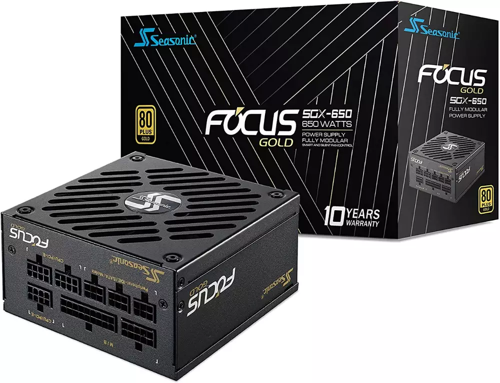 Захранване SEASONIC Focus SGX-650 (SSR-650SGX) SFX-L 80+ Gold PSU