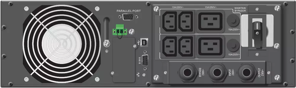 UPS Powerwalker VFI 6000 PRT HID LCD 6000VA On Line