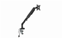 Makki Стойка за монитор Monitor Mount - GL731 Aluminuim Black - 1 Monitor, Gas Lifter, 2 x USB3.0 - MA-GL731-U3-BK