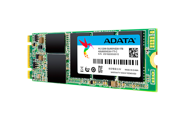 Диск SSD ADATA SU800 1TB M.2 SATA III 3D NAND