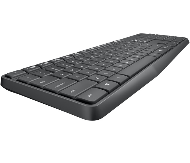 Комплект безжична клавиатура с мишка LOGITECH MK235 Black - 920-007931