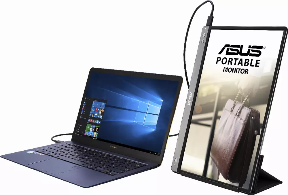 Οθόνη ASUS ZenScreen 14", MB14AC, FHD, (1920x1080), USB Type-C, IPS, Φορητή