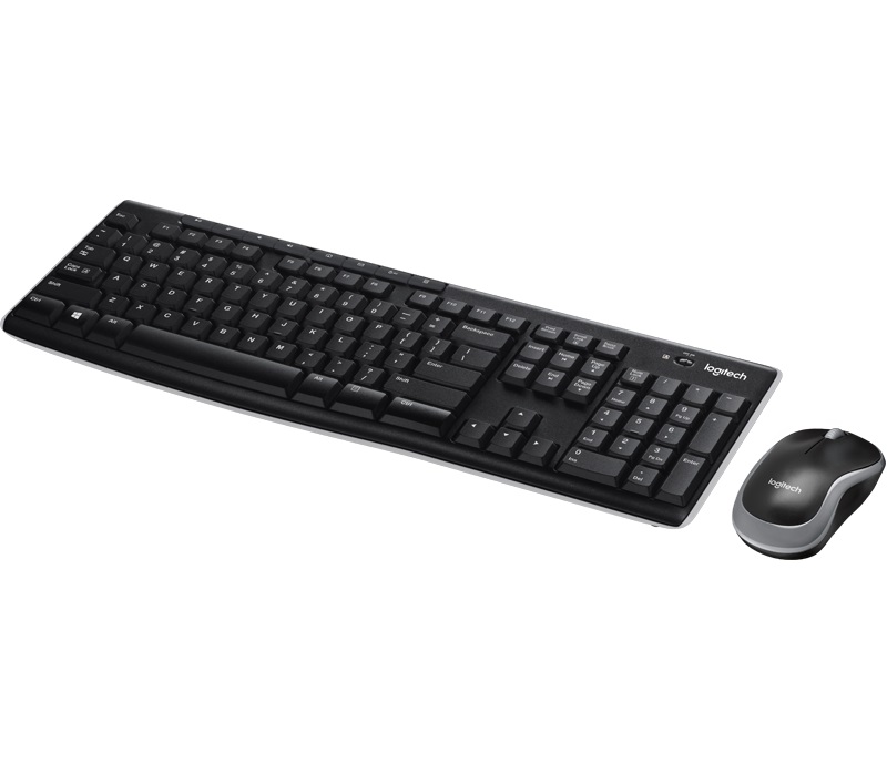 Комплект клавиатура с мишка LOGITECH MK270 Black