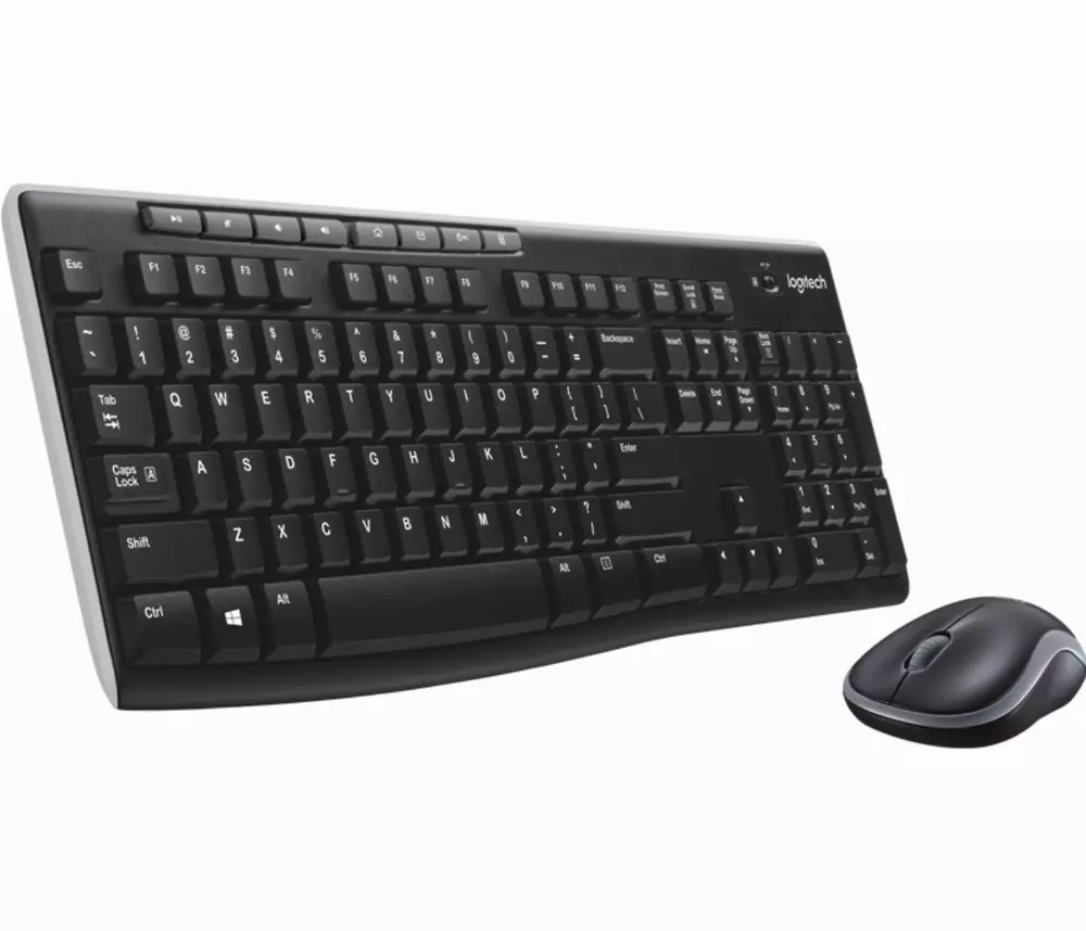 Комплект клавиатура с мишка LOGITECH MK270 Black