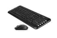 Комплект клавиатура с мишка A4 7200N Black