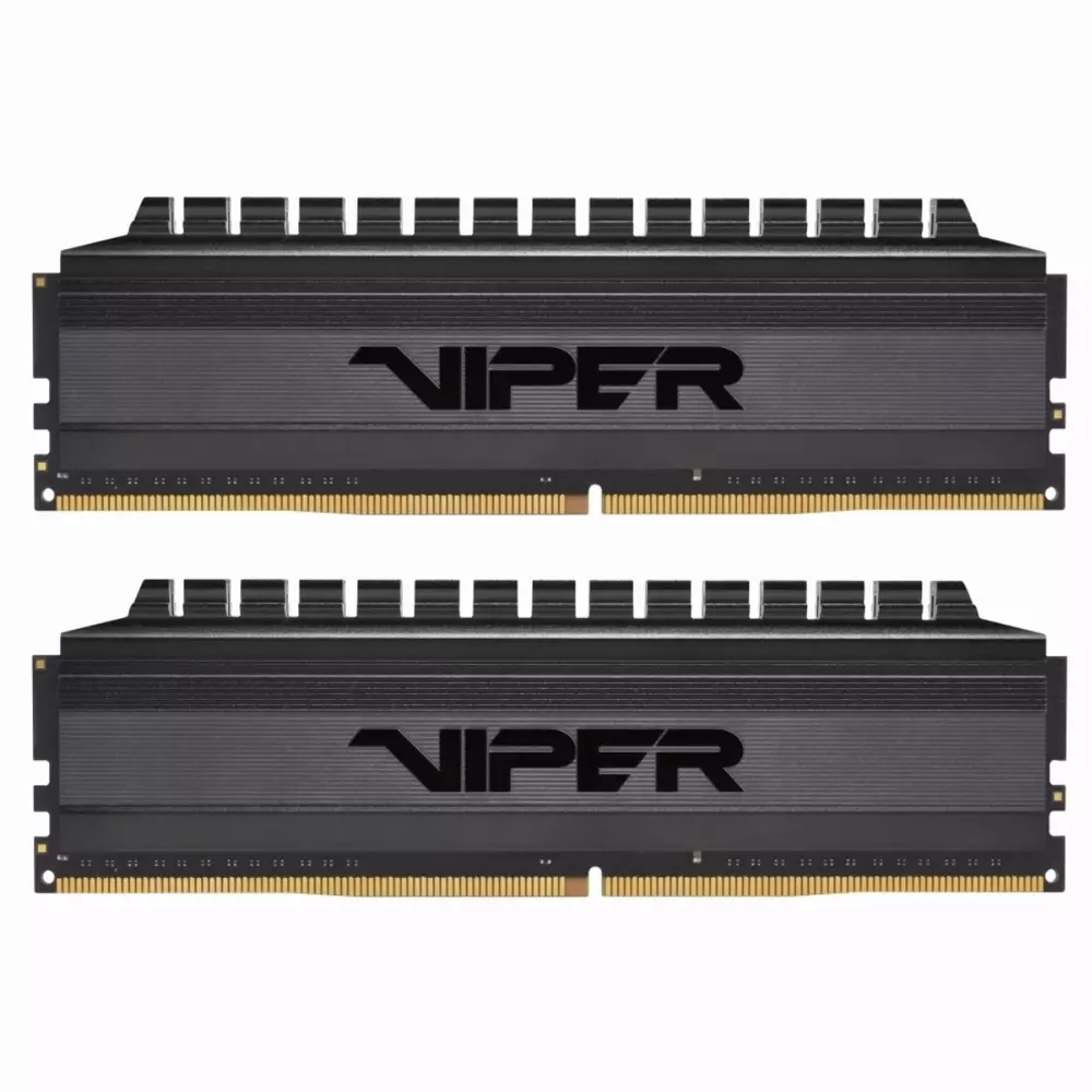 Памет Patriot Viper 4 Blackout 16GB (2x8GB) 3000Mhz DDR4 CL16 - PVB416G300C6K