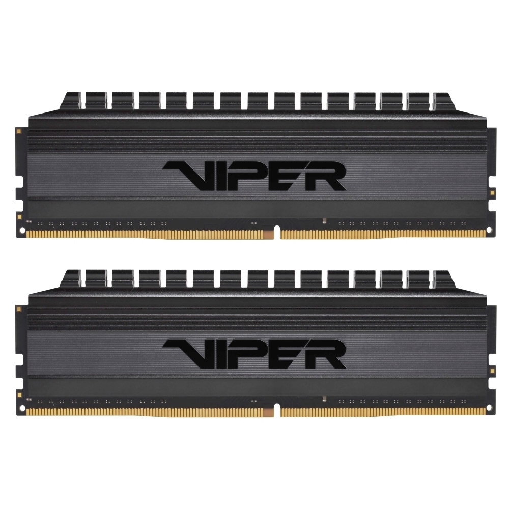 Памет Patriot Viper 4 Blackout 16GB (2x8GB) 3200Mhz DDR4 CL16 - PVB416G320C6K