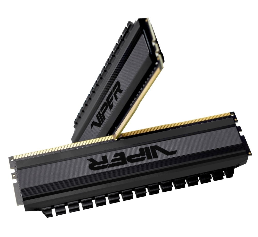 Памет Patriot Viper 4 Blackout 16GB (2x8GB) 3200Mhz DDR4 CL16 - PVB416G320C6K
