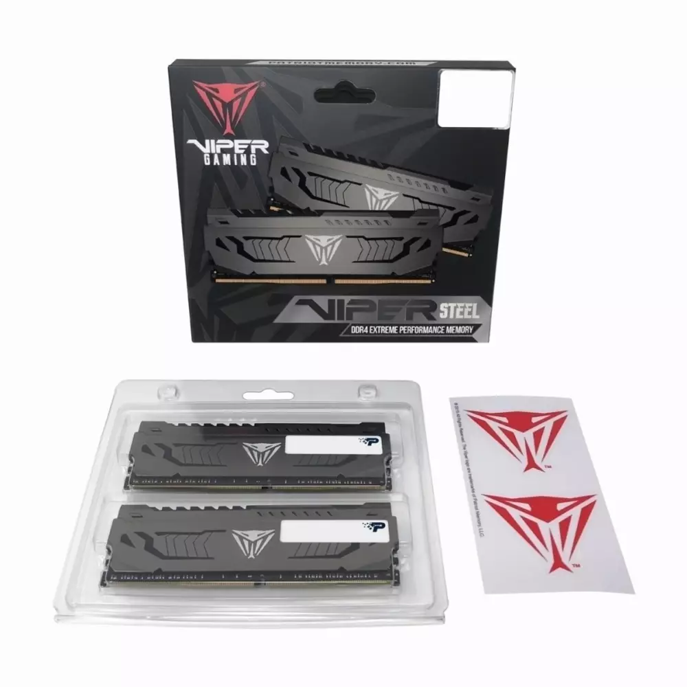 Μνήμη Patriot Viper Steel 16GB (2x8GB) 3600Mhz DDR4 CL17