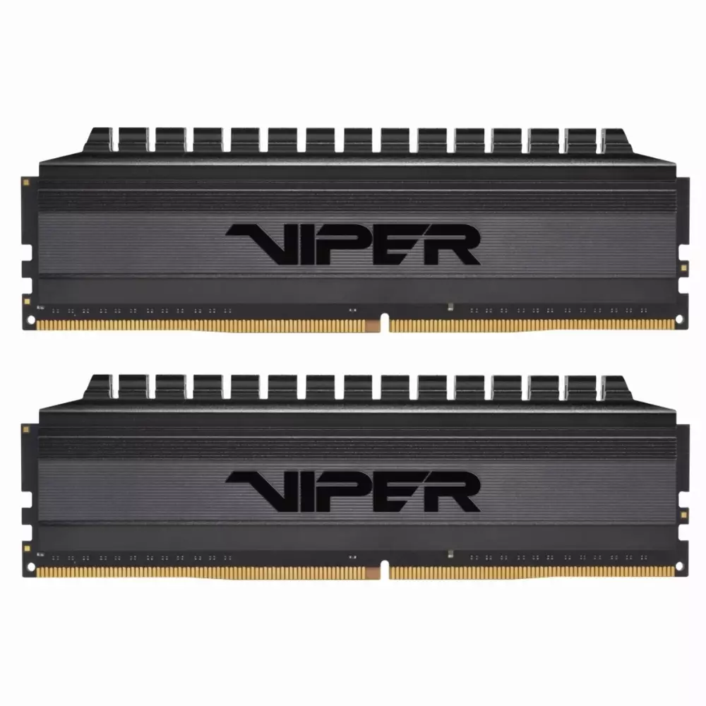 Памет Patriot Viper 4 Blackout 16GB (2x8GB) 3600Mhz DDR4 CL17 - PVB416G360C8K