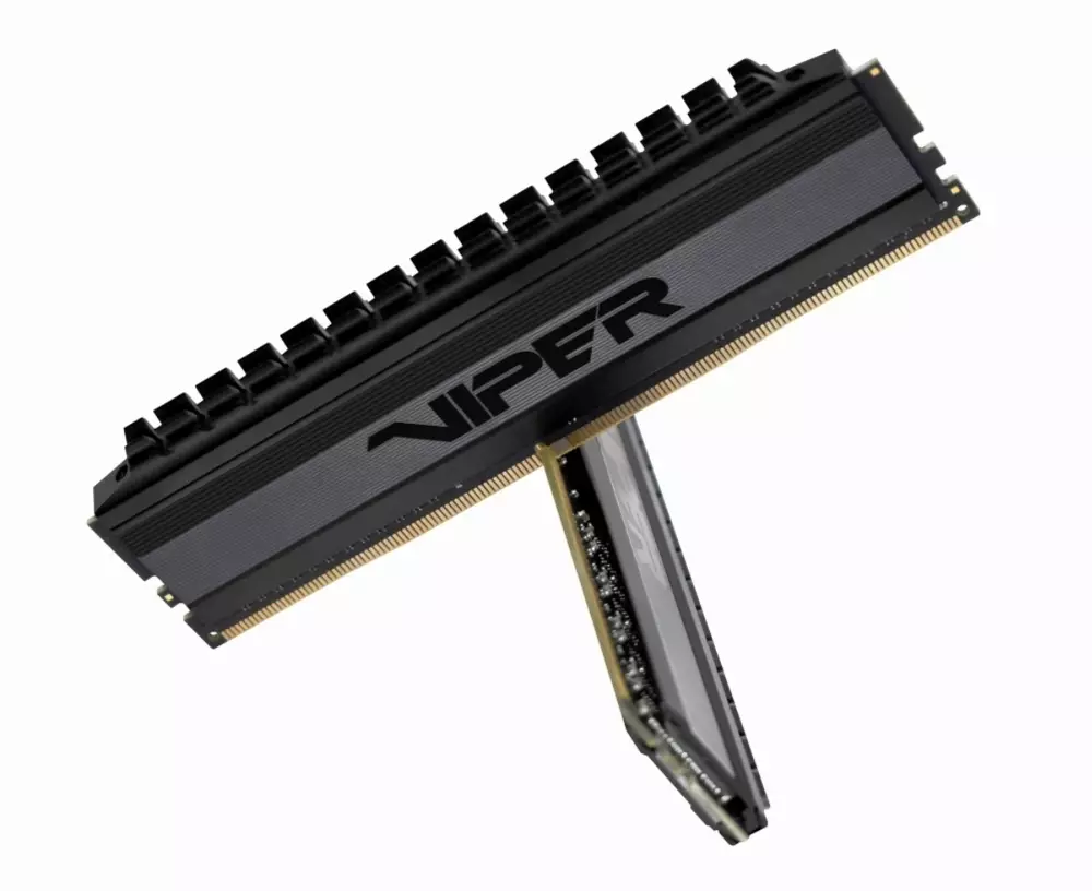 Памет Patriot Viper 4 Blackout 16GB (2x8GB) 3600Mhz DDR4 CL17 - PVB416G360C8K