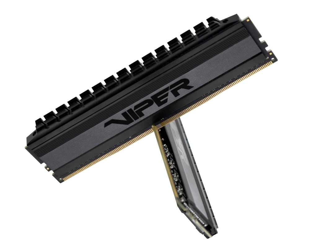 Памет Patriot Viper 4 Blackout 16GB (2x8GB) 3600Mhz DDR4 CL17 - PVB416G360C8K