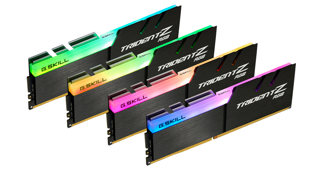 Памет G.SKILL Trident Z RGB 32GB (4x8GB) 3600MHz DDR4 CL16 