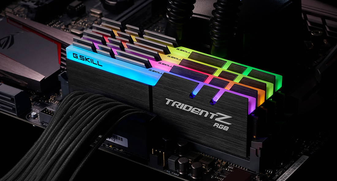 Памет G.SKILL Trident Z RGB 32GB (4x8GB) 3600MHz DDR4 CL16 