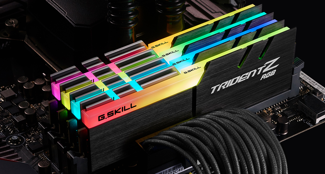 Памет G.SKILL Trident Z RGB 32GB (4x8GB) 3600MHz DDR4 CL16 