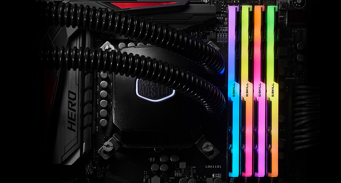 Памет G.SKILL Trident Z RGB 32GB (4x8GB) 3600MHz DDR4 CL16 