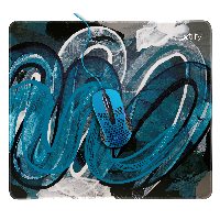 Геймърски пад Xtrfy GP4 Large Street Blue