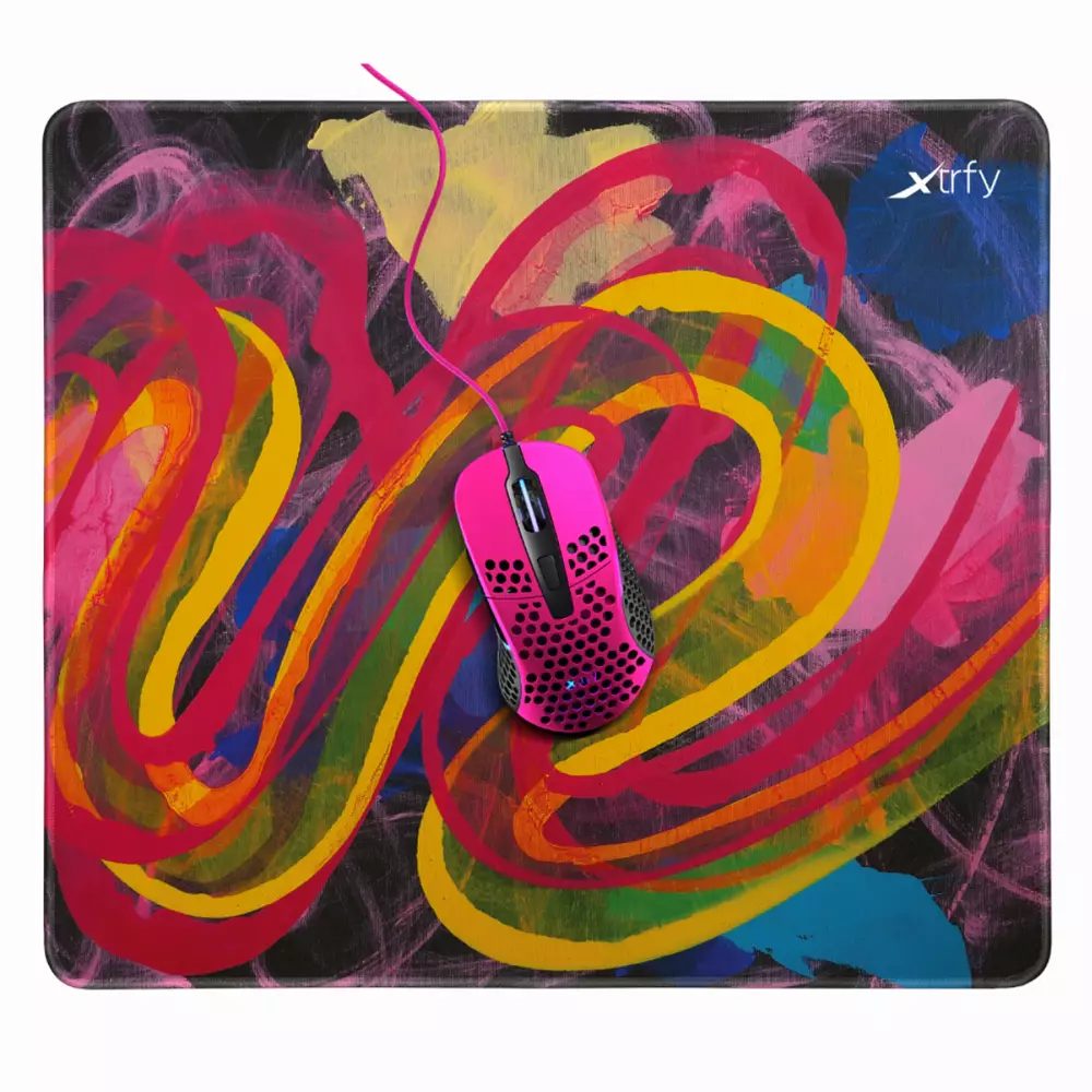 Геймърски пад Xtrfy GP4 Large Street Pink