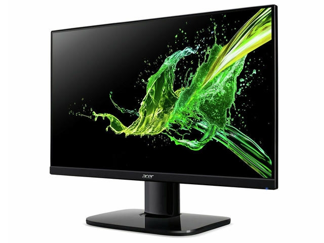 ACER 21.5" KA222QBI Monitor, FullHD (1920x1080), IPS, 75Hz, 1ms (VRB), AMD FreeSync