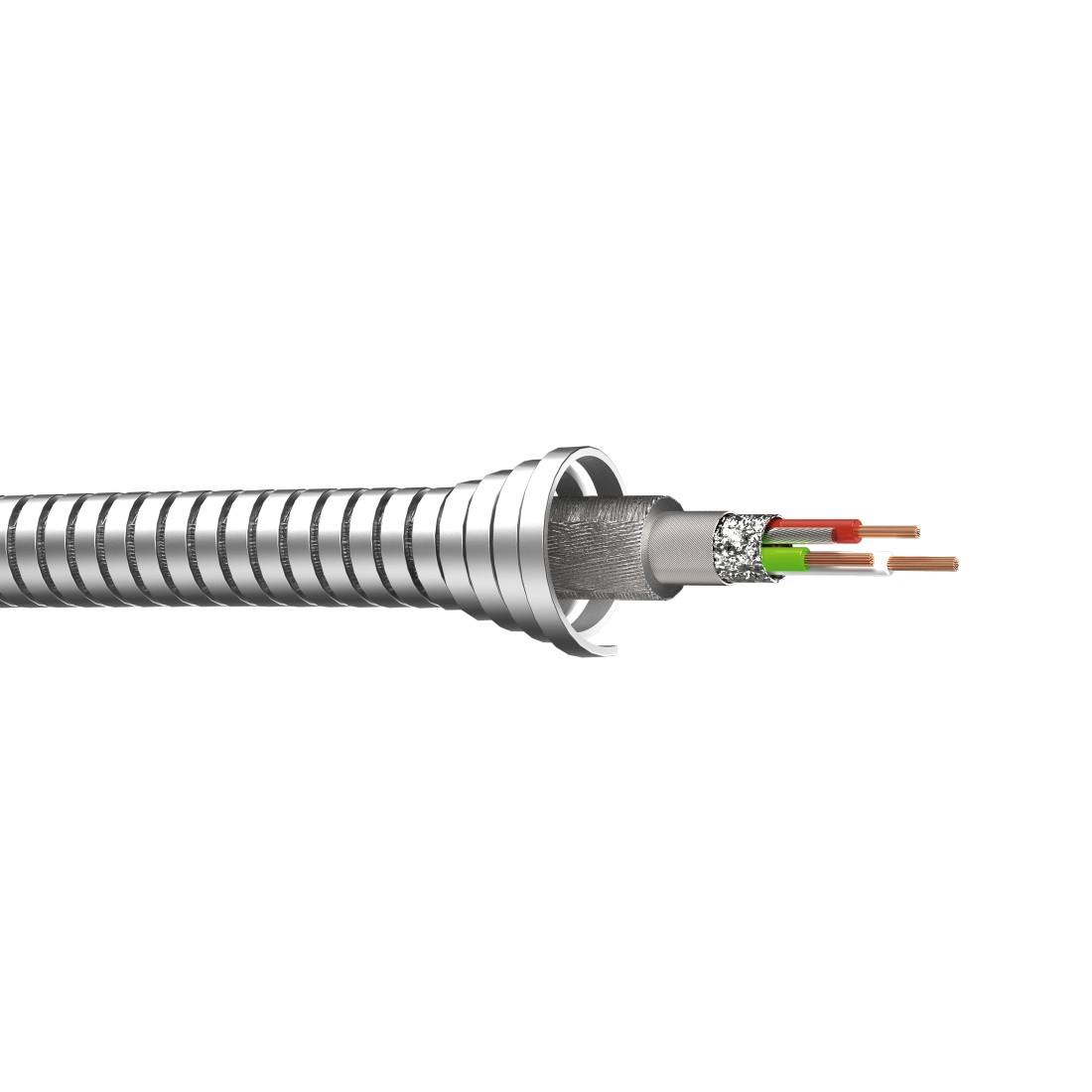 Кабел за зареждане и данни HAMA Metal, USB - Lightning, 1.5 м., сребрист