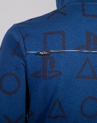 Суитчър PlayStation - AOP Icons Men's Hoodie, S, Син