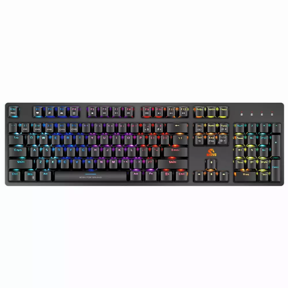 Геймърска механична клавиатура Marvo PRO KG945 RGB - MARVO-KG945