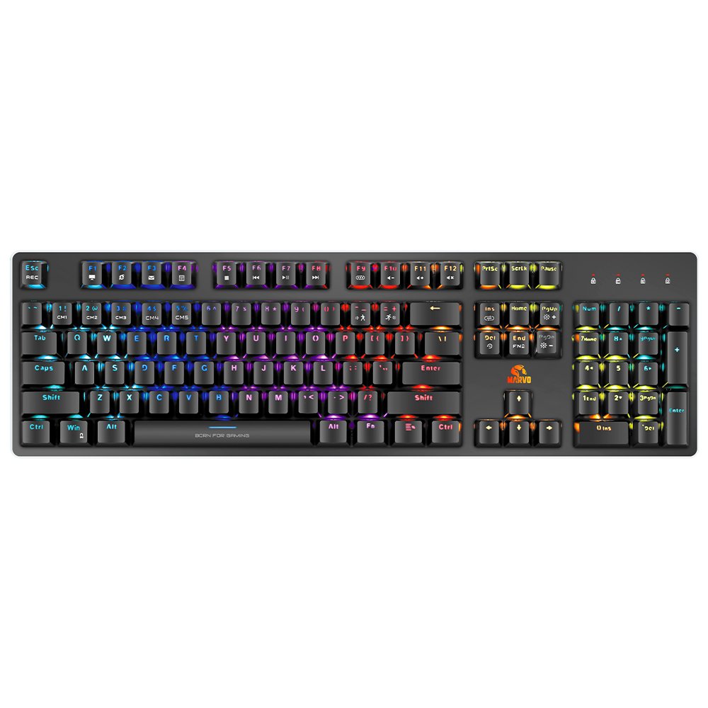 Геймърска механична клавиатура Marvo PRO KG945 RGB - MARVO-KG945