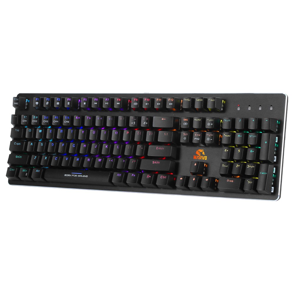 Геймърска механична клавиатура Marvo PRO KG945 RGB - MARVO-KG945